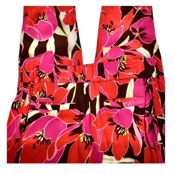 Kate Spade Tropical Hutton Pants size 2 - Picture 4 of 6